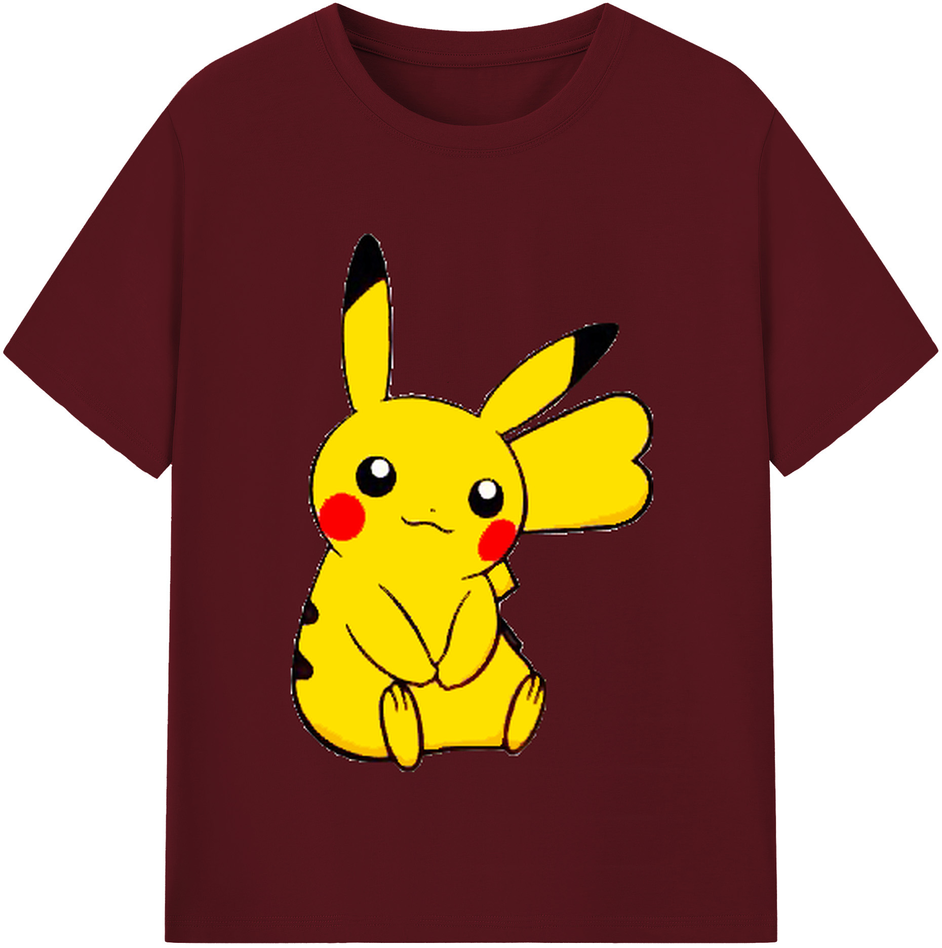 （画像用） ポケットモンスター Pokémon 綿100％半袖Tシャツ（フロントプリント）